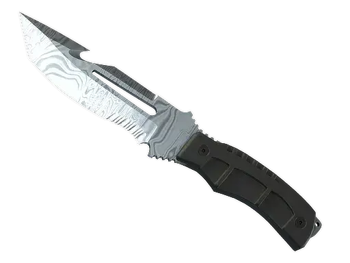 Нож выживания Дамасская сталь Fever case